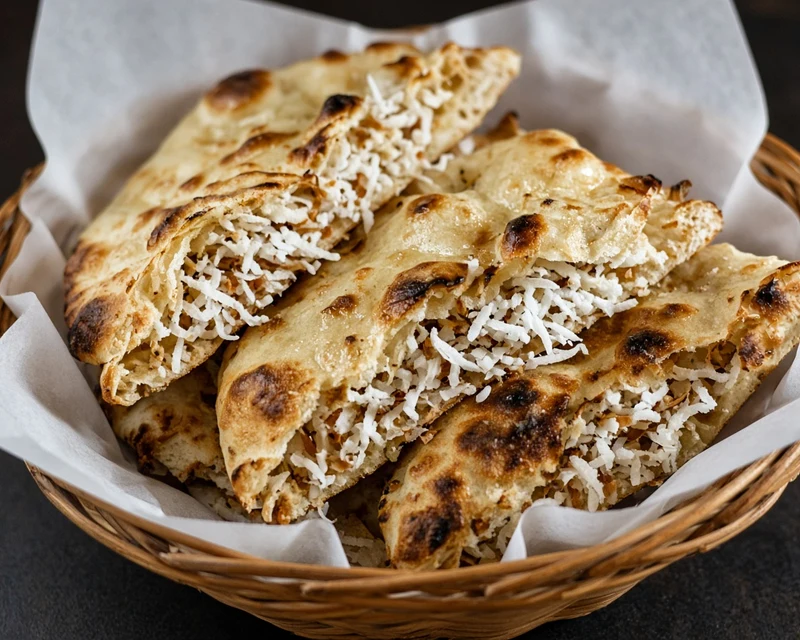 Coconut Naan from Darbar Restaurant Warman - Indian food delivery in Warman, SK