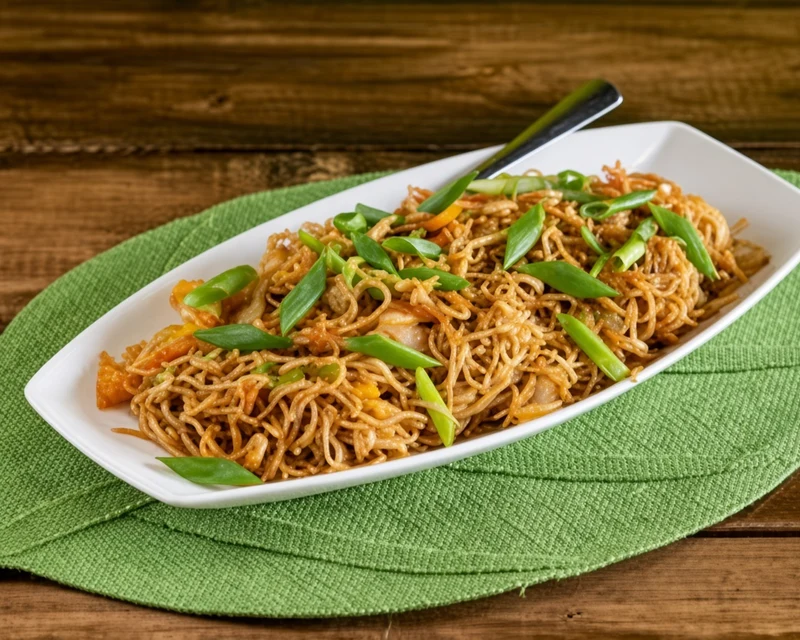 Hakka noodles from the Indo-Chinese menu at Darbar Restaurant Regina, 428 Victoria Avenue